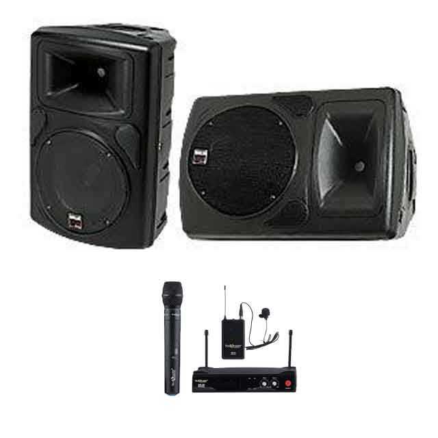 trolly speakers on rent