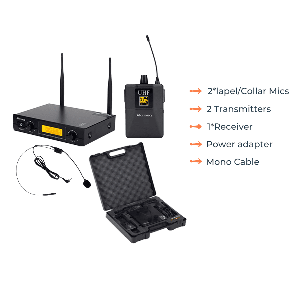 Book Your Avideq D-600L Lavalier Mic Rental in Hyderabad Today!