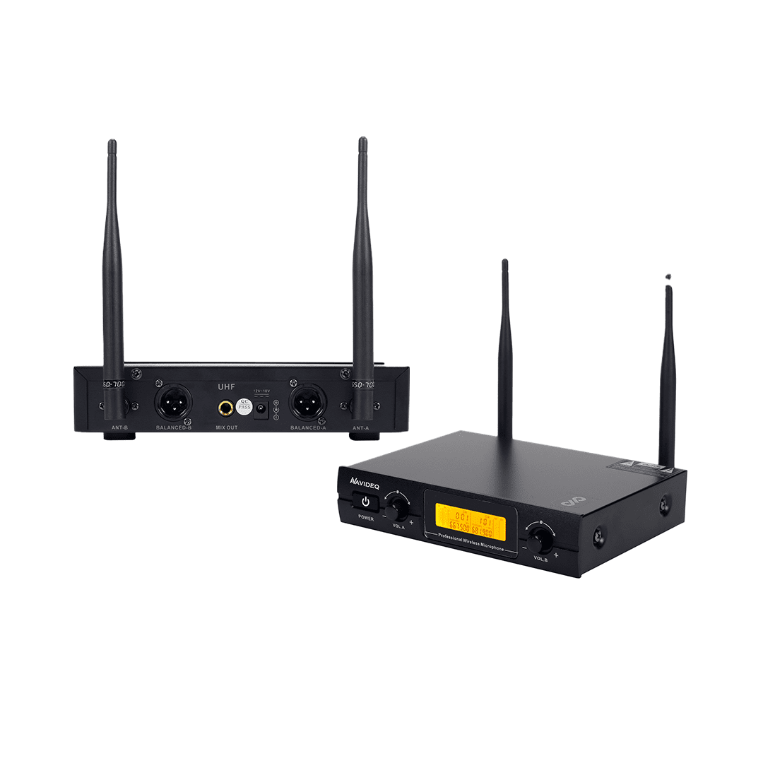 Best Value Avideq D-600H Dual Mic System Rental in Hyderabad